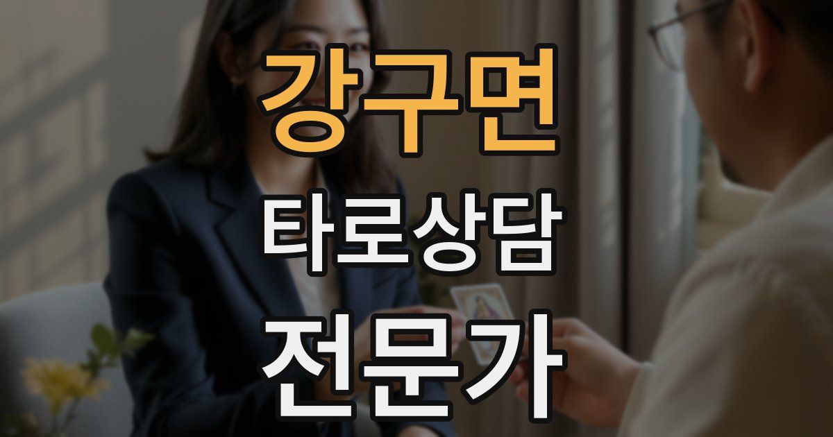 강구면 타로상담전문가 자격증
