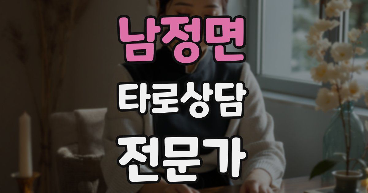 남정면 타로상담전문가 자격증