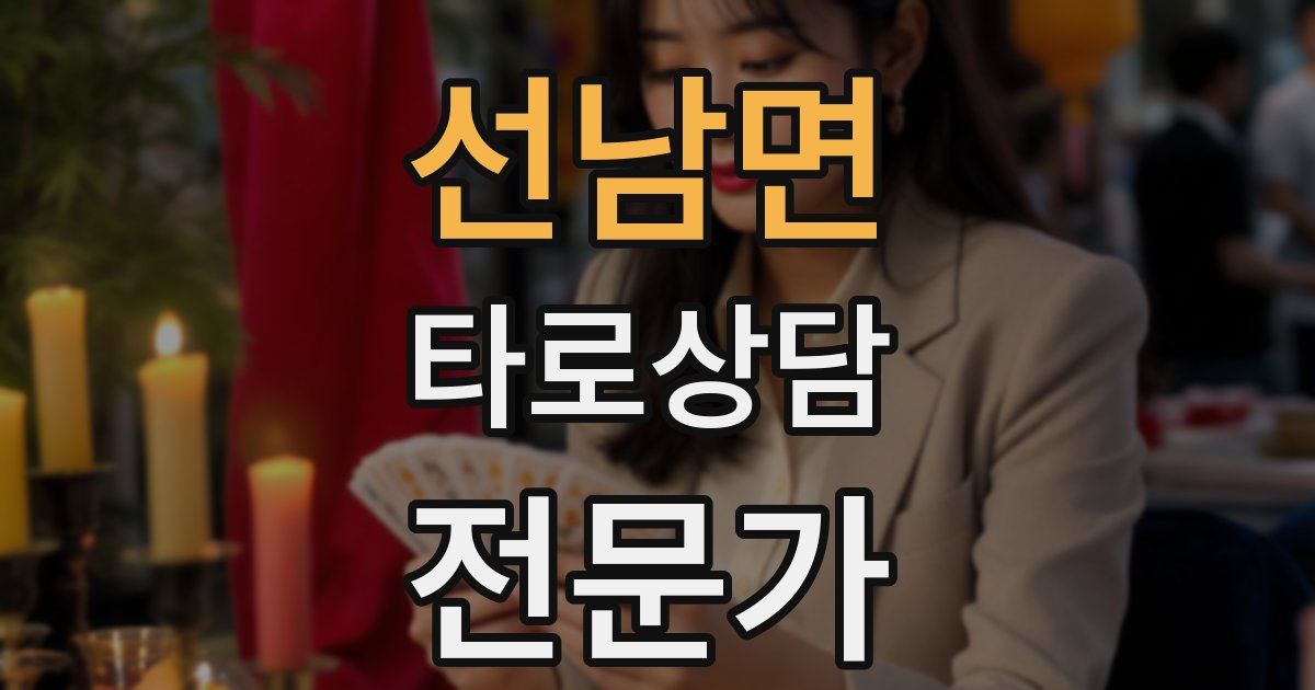 선남면 타로상담전문가 자격증