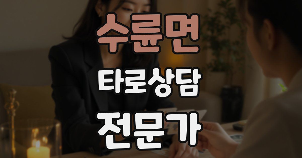 수륜면 타로상담전문가 자격증