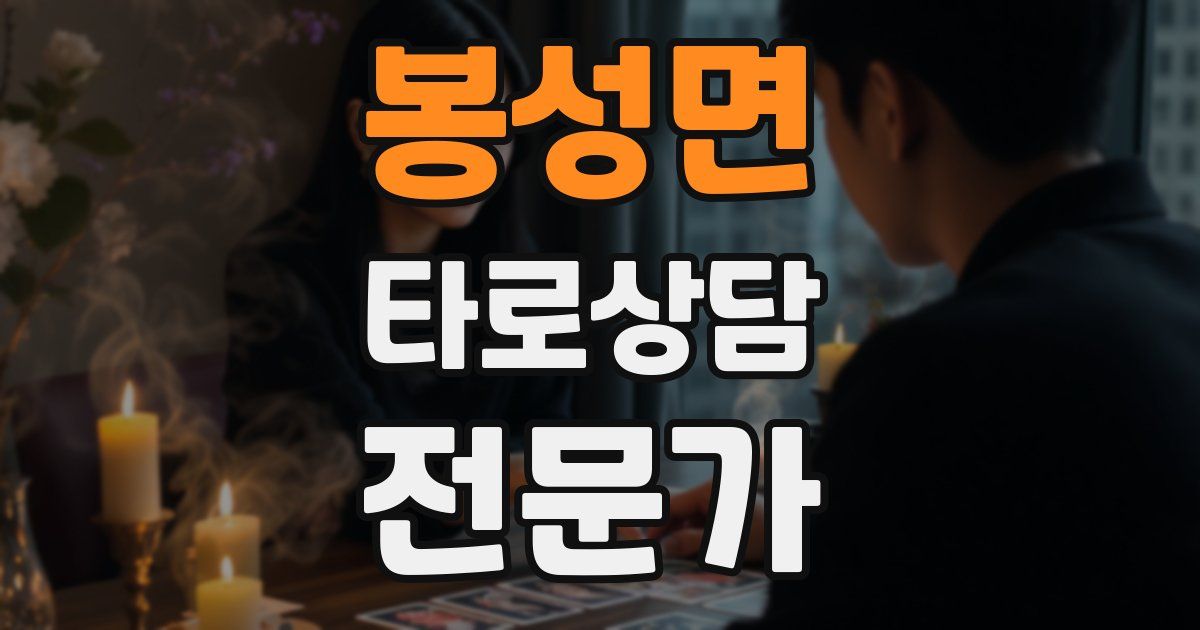 봉성면 타로상담전문가 자격증
