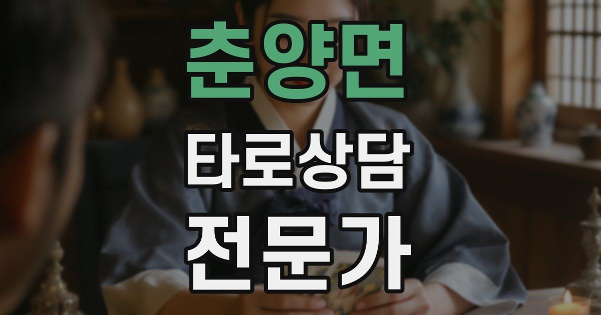 춘양면 타로상담전문가 자격증