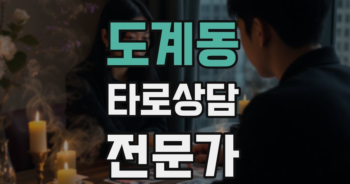 도계동 타로상담전문가 자격증