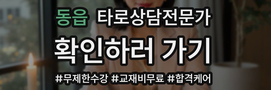 동읍 타로상담전문가 자격증