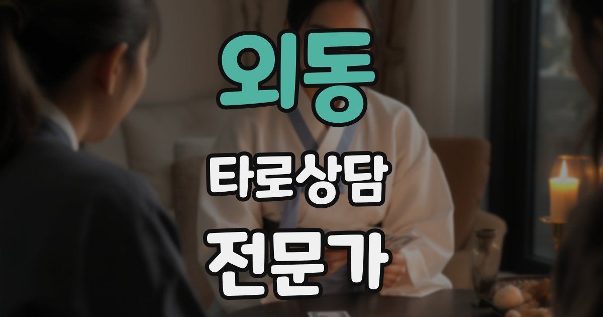 외동 타로상담전문가 자격증