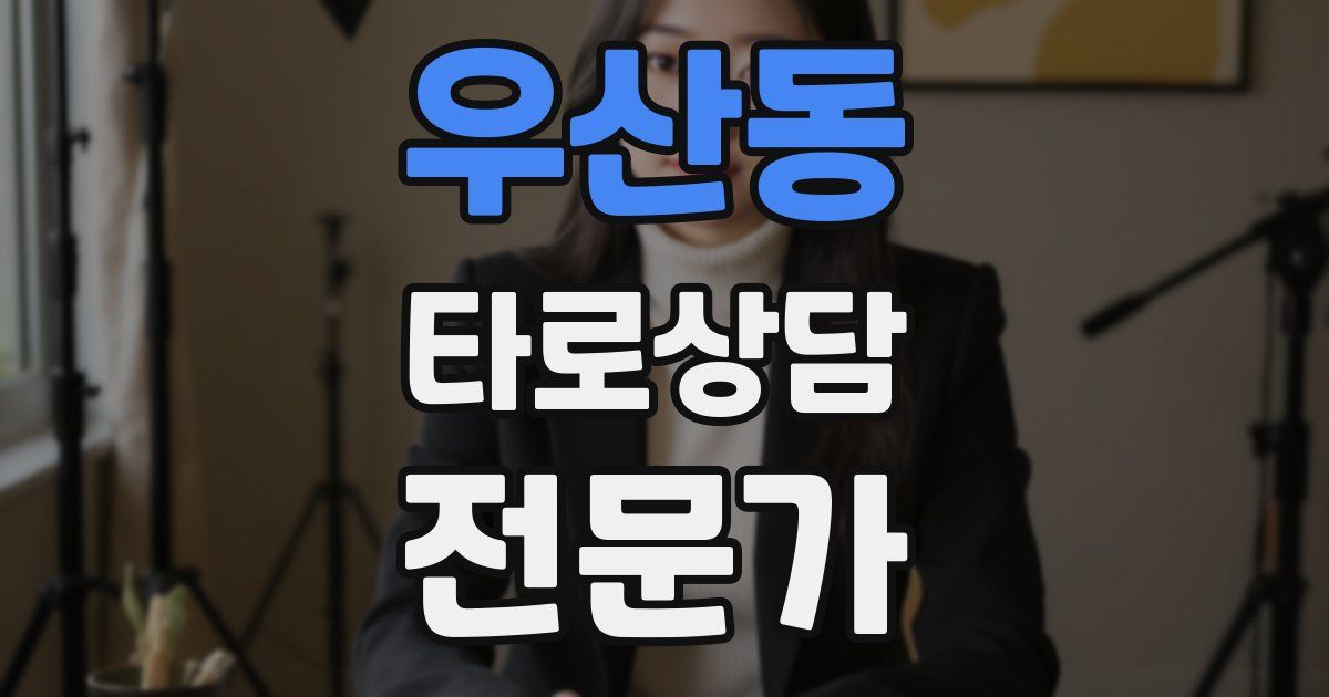 우산동 타로상담전문가 자격증