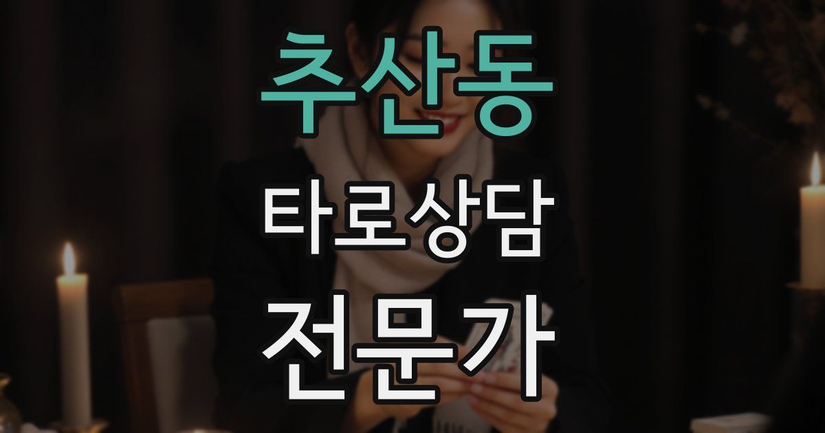추산동 타로상담전문가 자격증