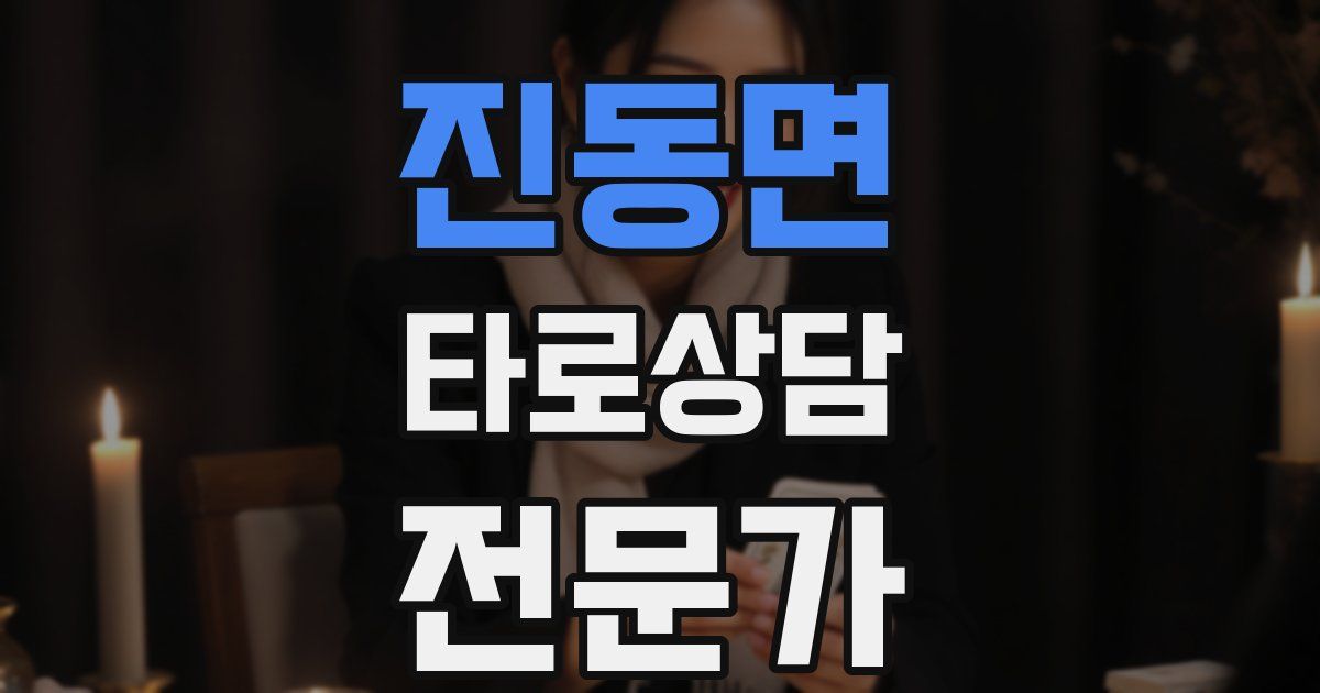 진동면 타로상담전문가 자격증