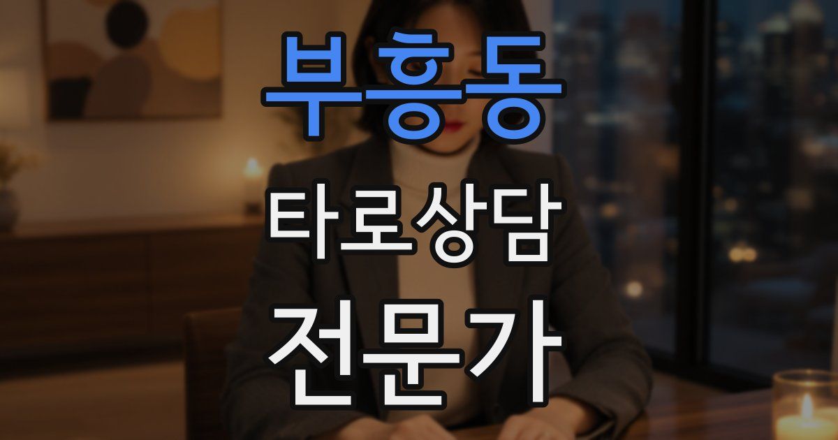부흥동 타로상담전문가 자격증