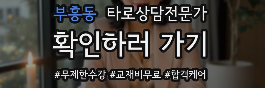 부흥동 타로상담전문가 자격증