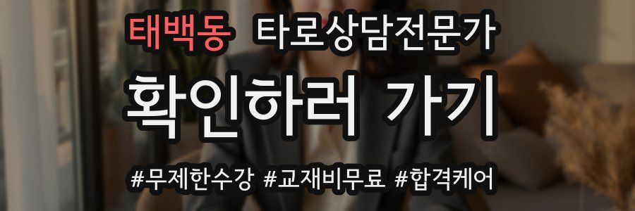 태백동 타로상담전문가 자격증