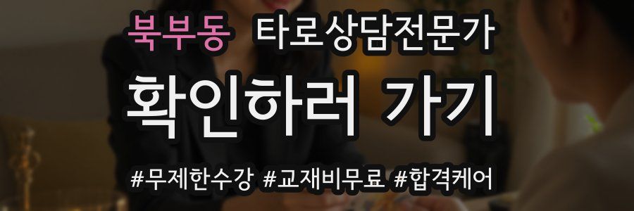 북부동 타로상담전문가 자격증