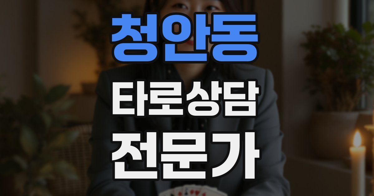 청안동 타로상담전문가 자격증