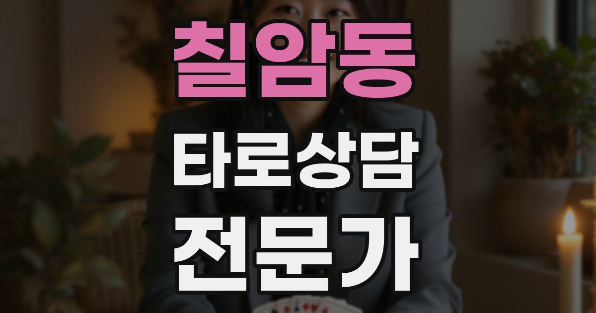 칠암동 타로상담전문가 자격증
