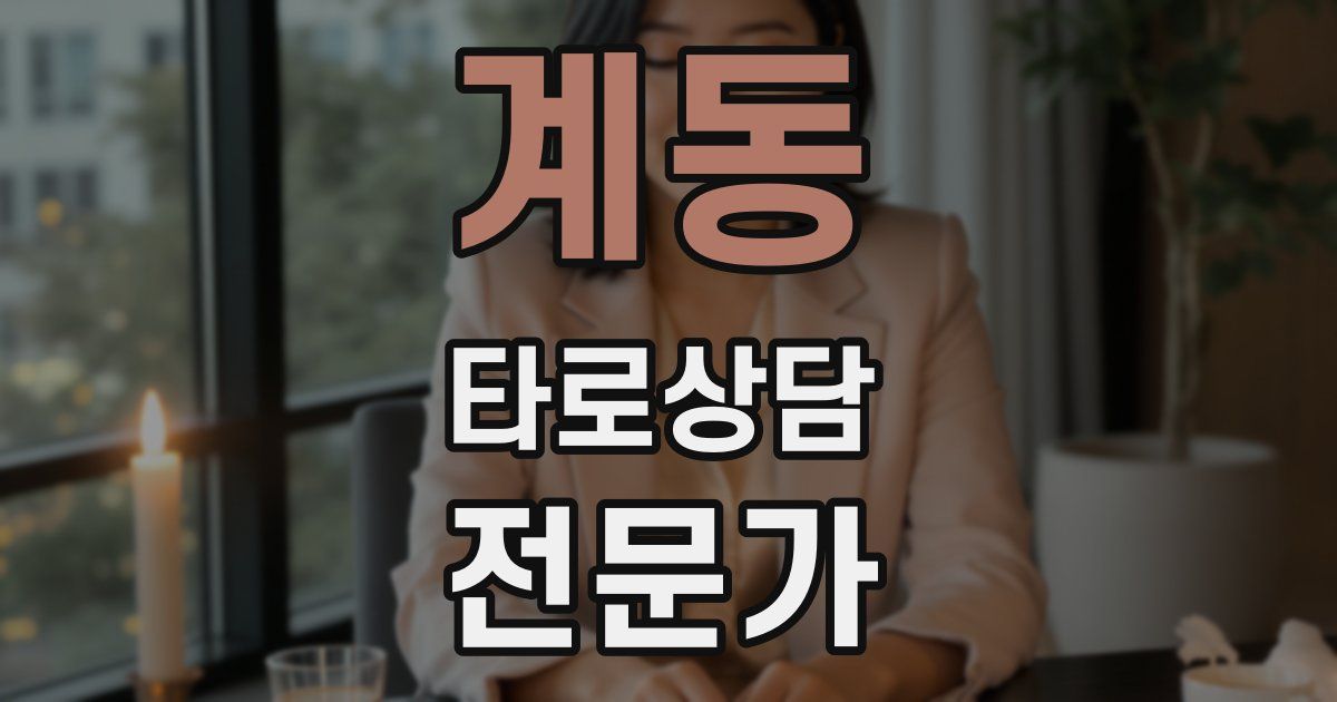 계동 타로상담전문가 자격증