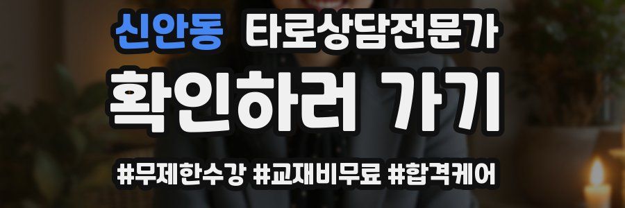 신안동 타로상담전문가 자격증