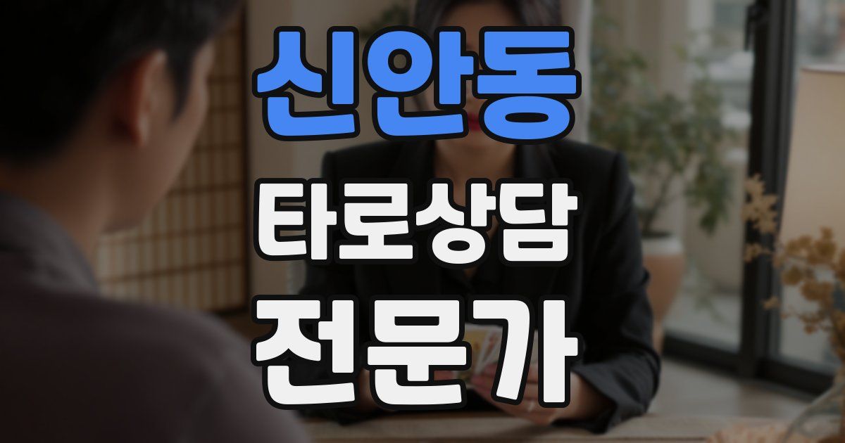 신안동 타로상담전문가 자격증