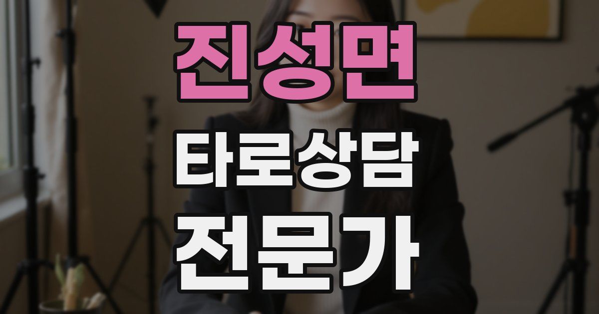 진성면 타로상담전문가 자격증