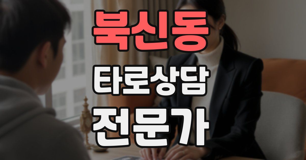 북신동 타로상담전문가 자격증