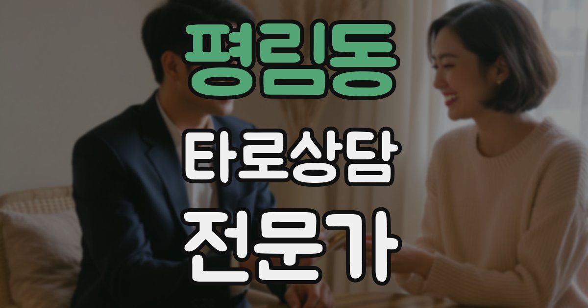 평림동 타로상담전문가 자격증