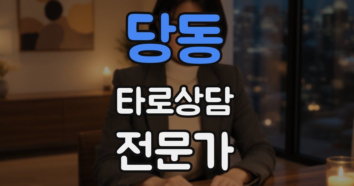 당동 타로상담전문가 자격증