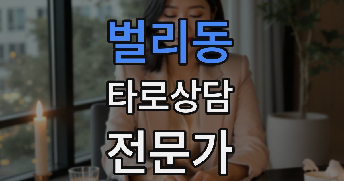 벌리동 타로상담전문가 자격증