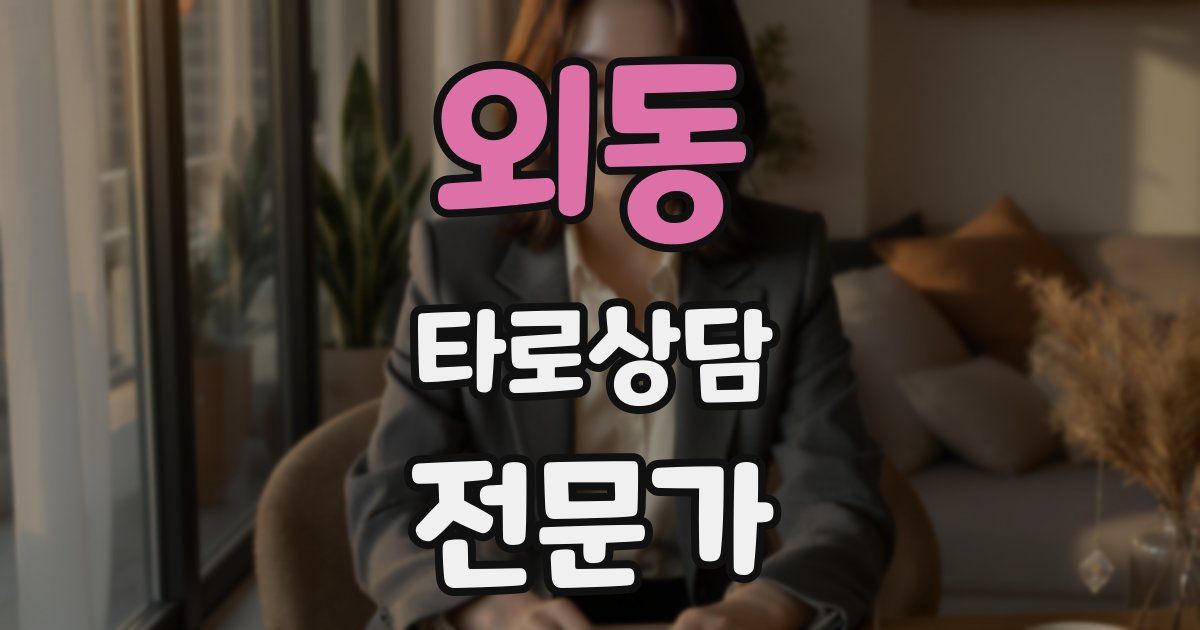 외동 타로상담전문가 자격증