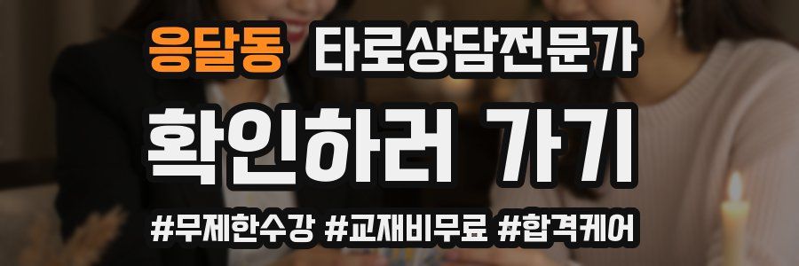 응달동 타로상담전문가 자격증