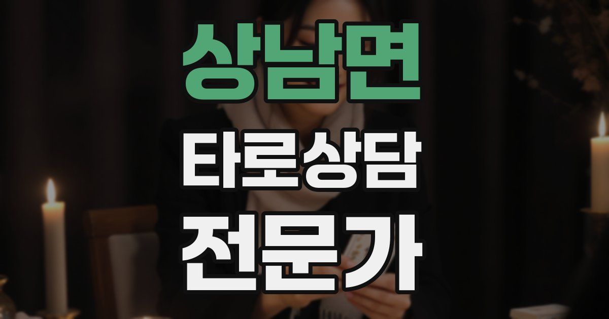 상남면 타로상담전문가 자격증