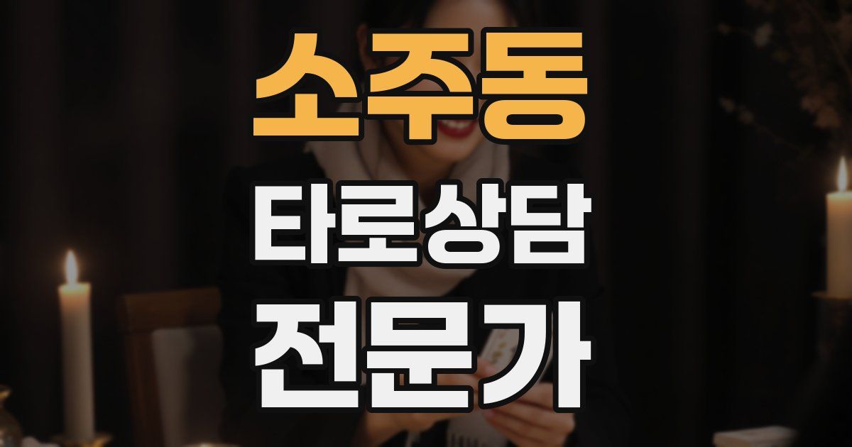 소주동 타로상담전문가 자격증