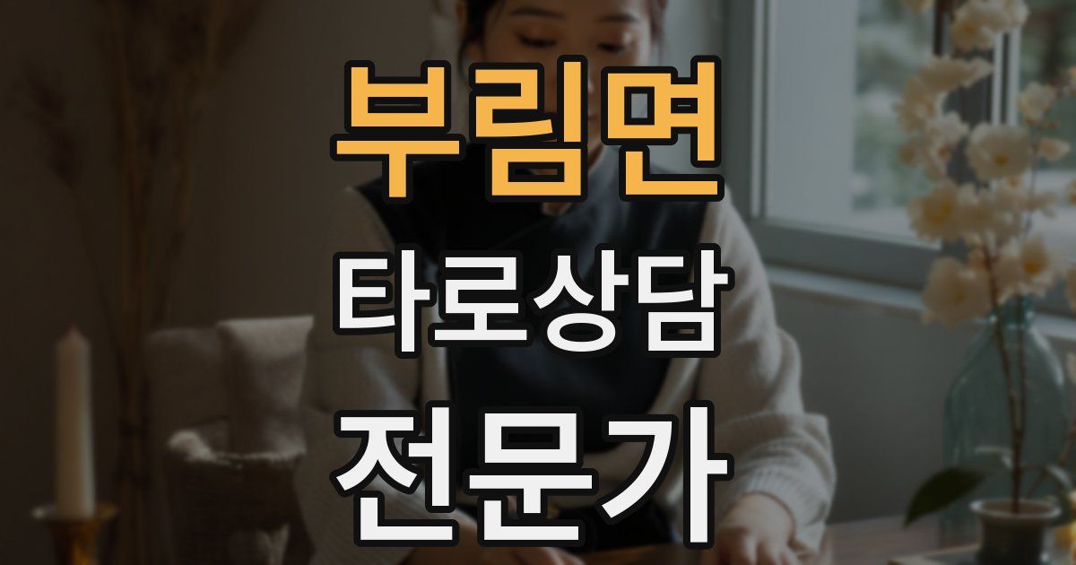 부림면 타로상담전문가 자격증