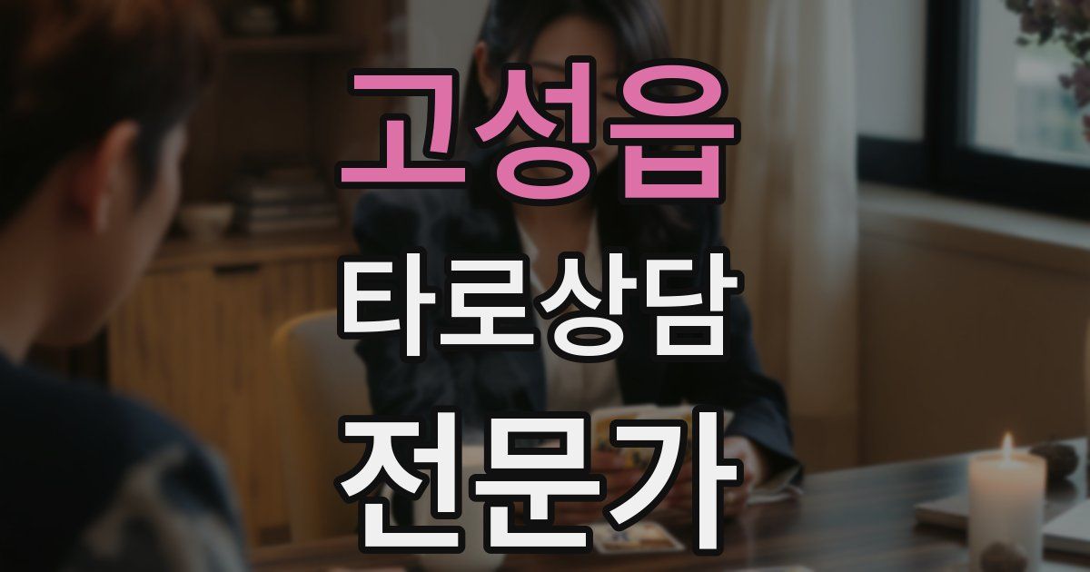 고성읍 타로상담전문가 자격증
