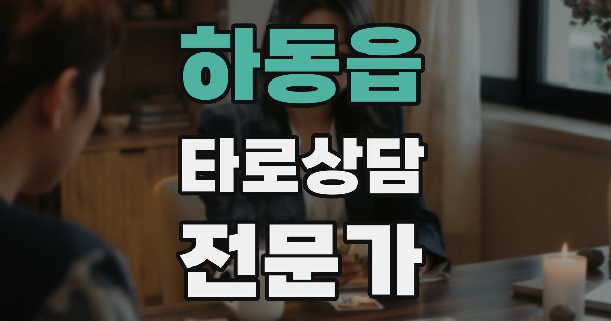 하동읍 타로상담전문가 자격증