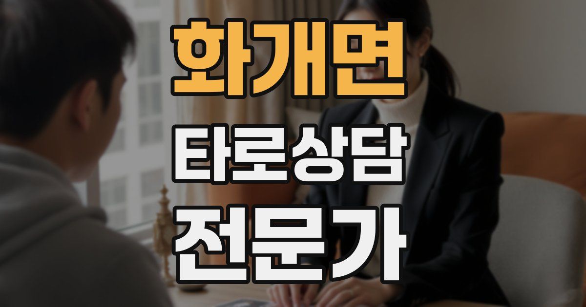 화개면 타로상담전문가 자격증