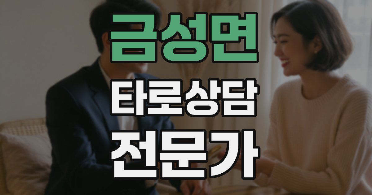 금성면 타로상담전문가 자격증