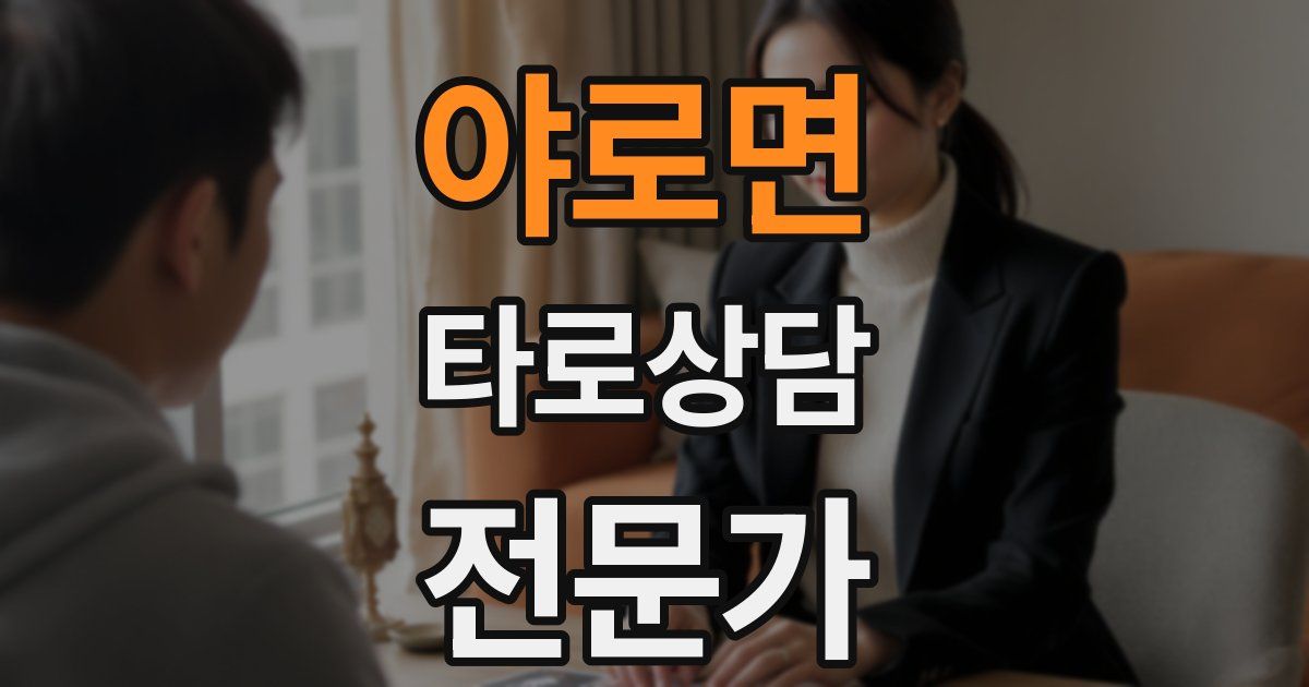 야로면 타로상담전문가 자격증