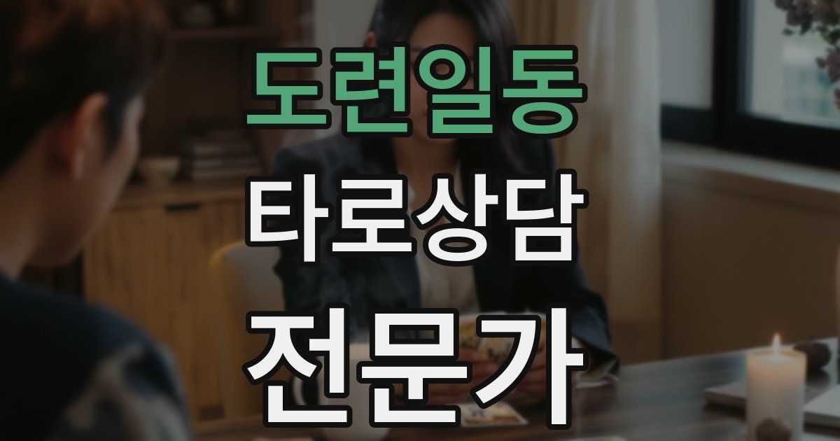 도련일동 타로상담전문가 자격증