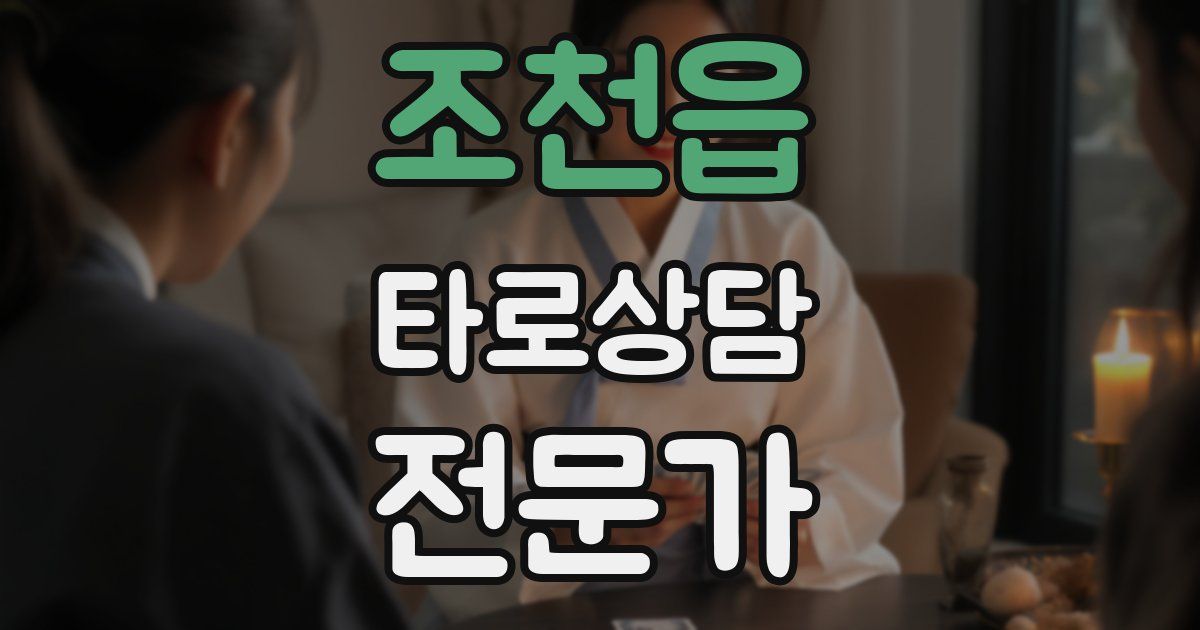 조천읍 타로상담전문가 자격증