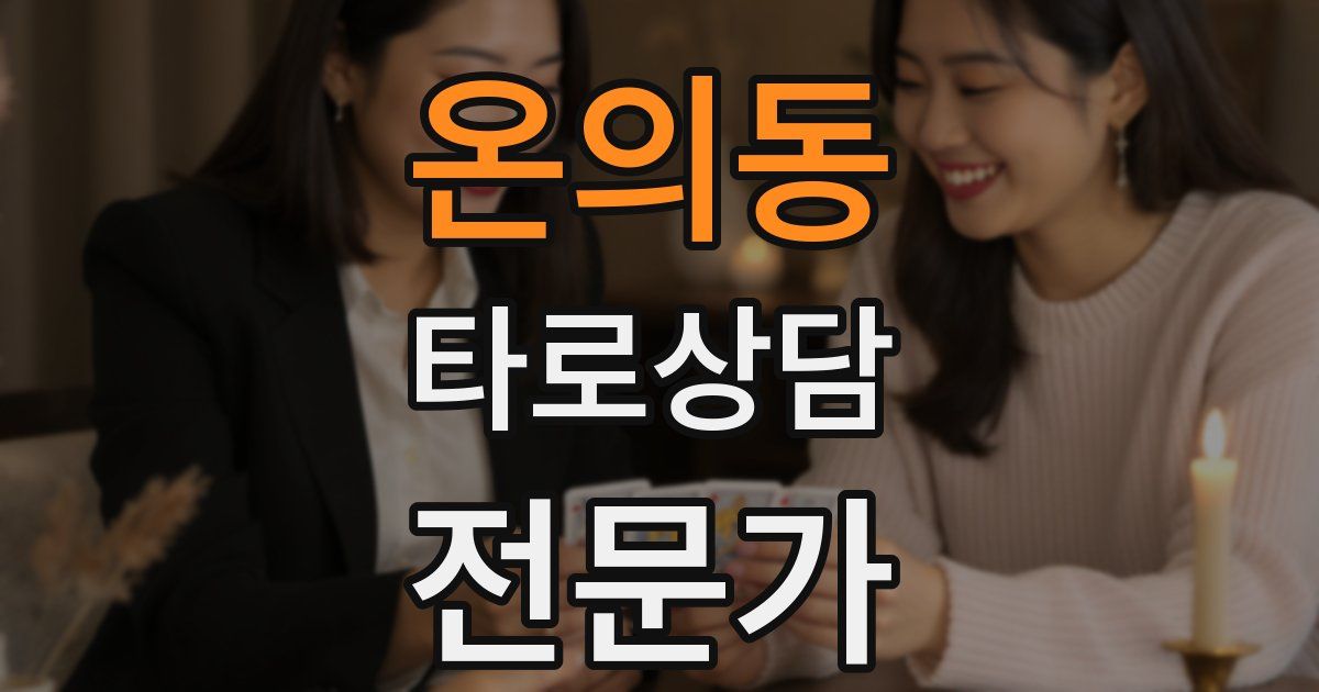 온의동 타로상담전문가 자격증