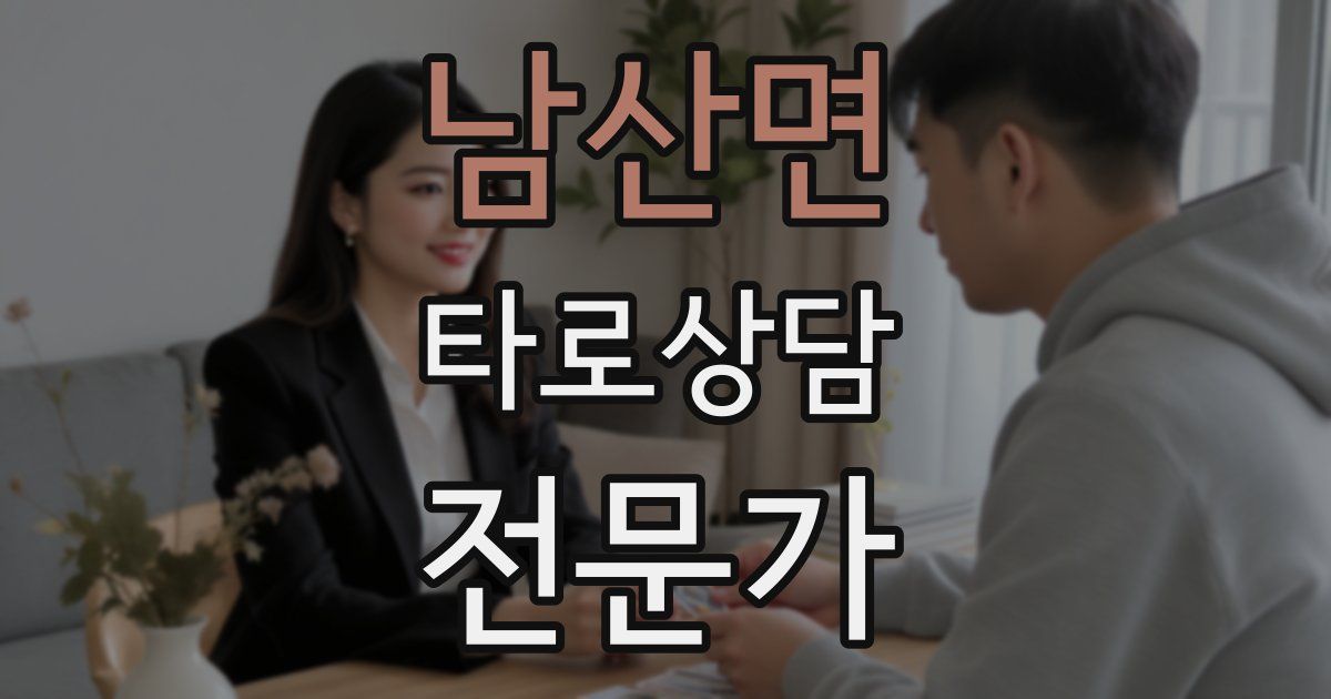 남산면 타로상담전문가 자격증