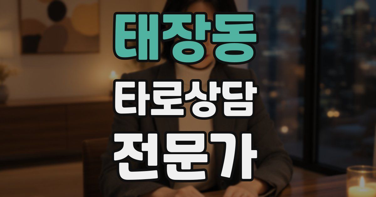 태장동 타로상담전문가 자격증