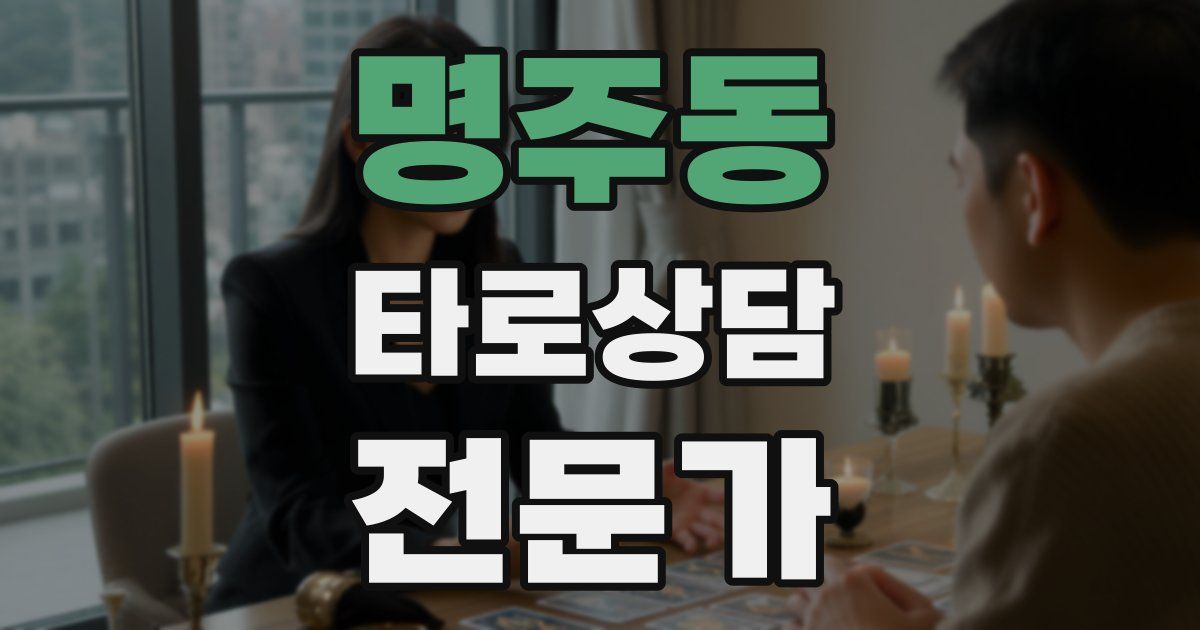 명주동 타로상담전문가 자격증
