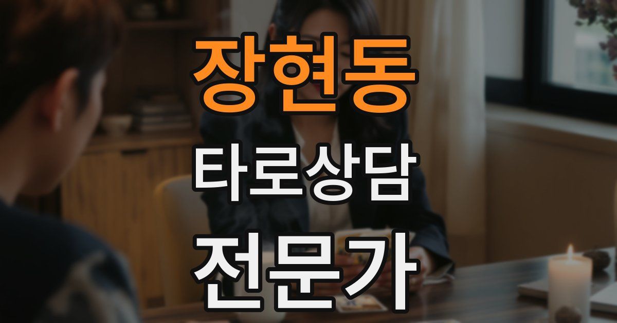 장현동 타로상담전문가 자격증