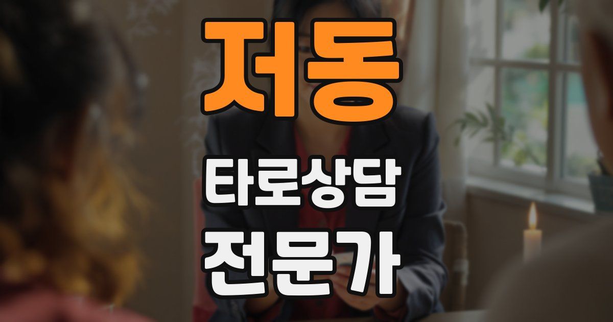 저동 타로상담전문가 자격증
