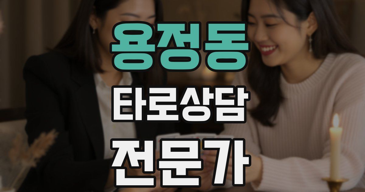 용정동 타로상담전문가 자격증