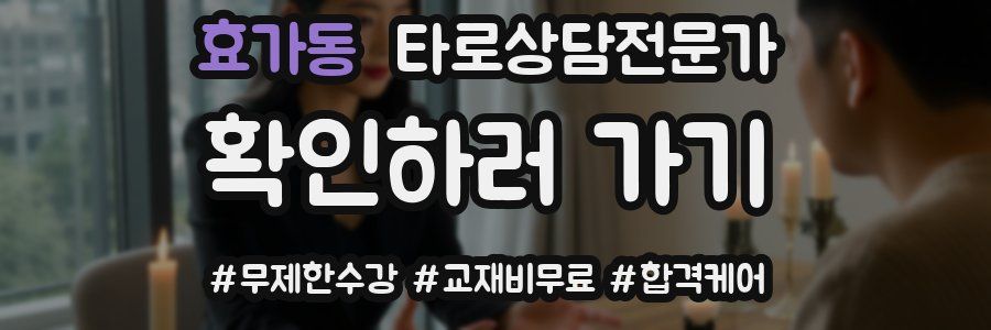 효가동 타로상담전문가 자격증