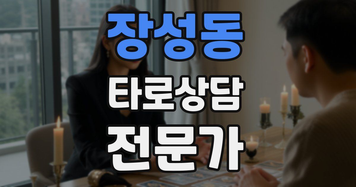 장성동 타로상담전문가 자격증