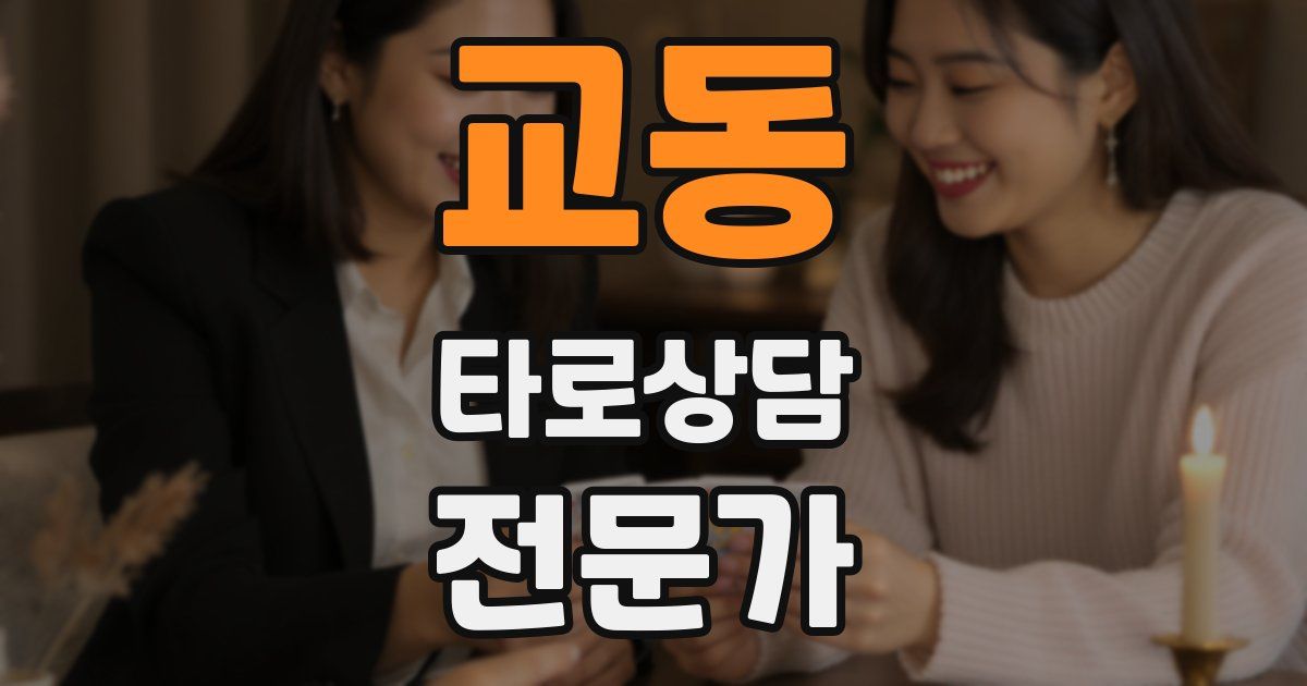 교동 타로상담전문가 자격증