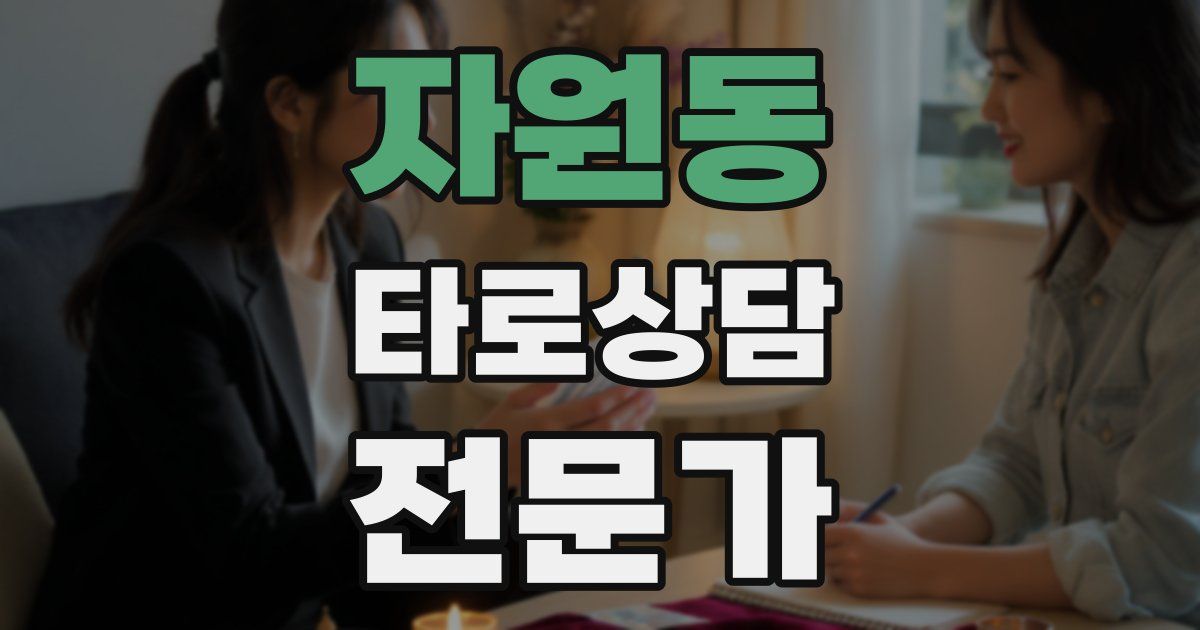자원동 타로상담전문가 자격증