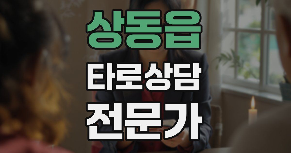 상동읍 타로상담전문가 자격증